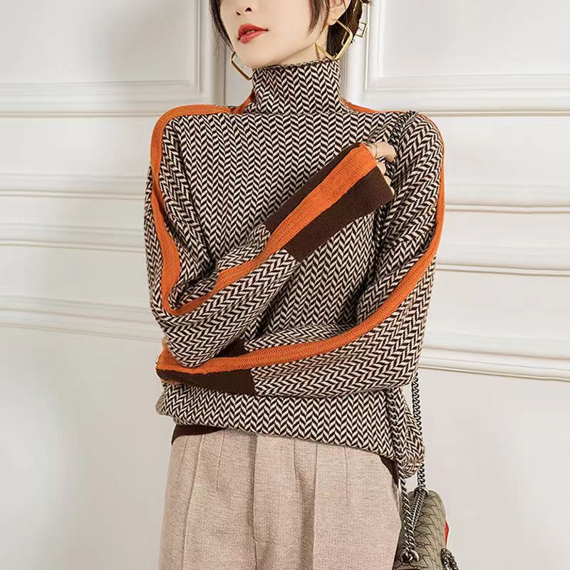 Elisa-Jersey de cuello alto Jess