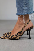 Leonor | Tacones Leonor de leopardo