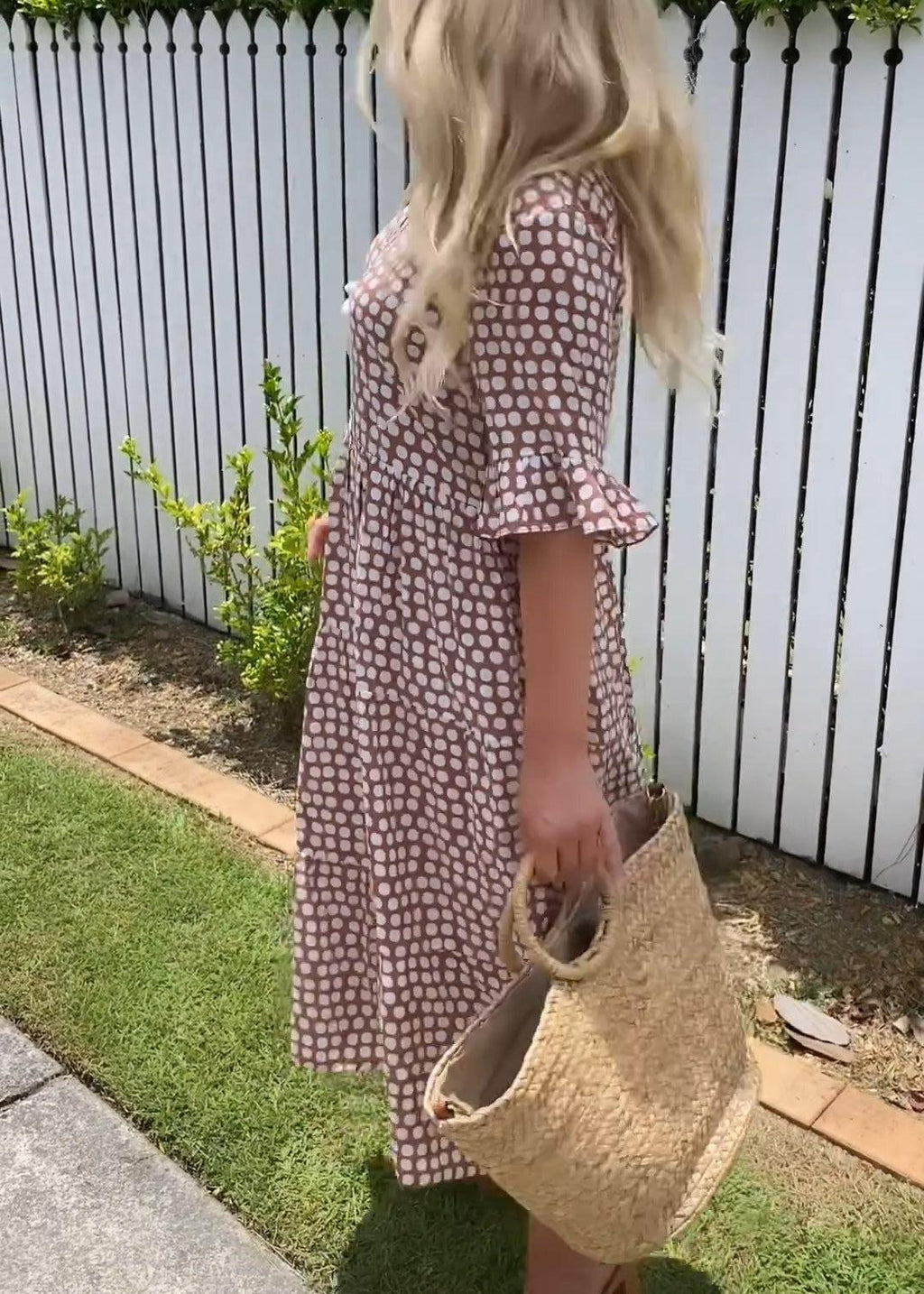 Bridget | Vestido de Verano Escalonado y Fresco