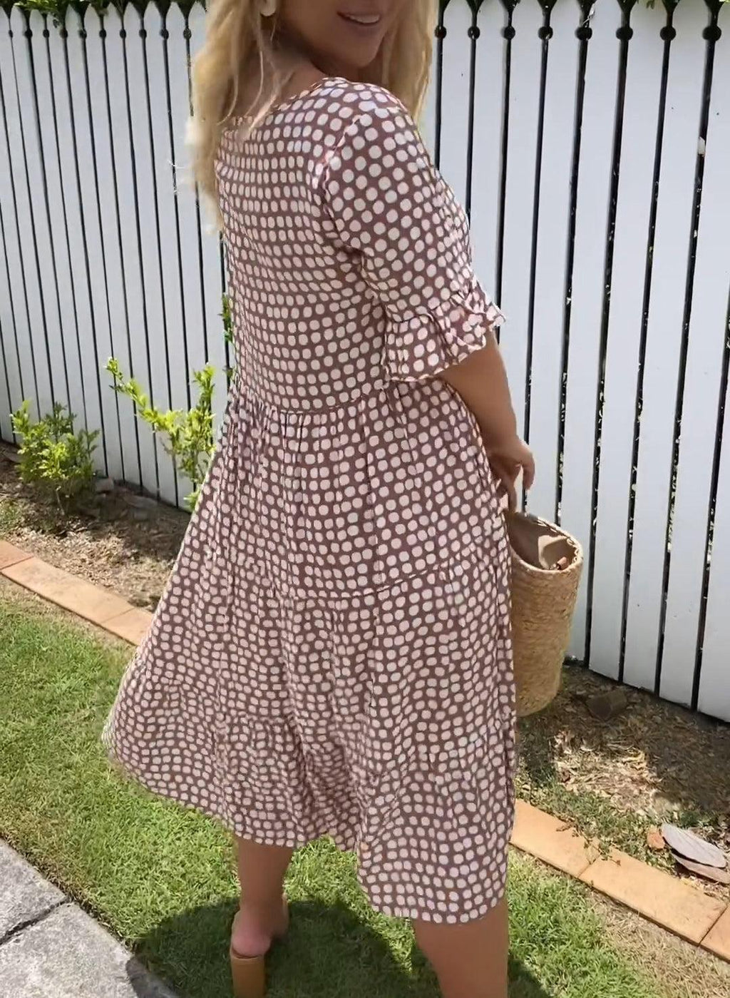 Bridget | Vestido de Verano Escalonado y Fresco