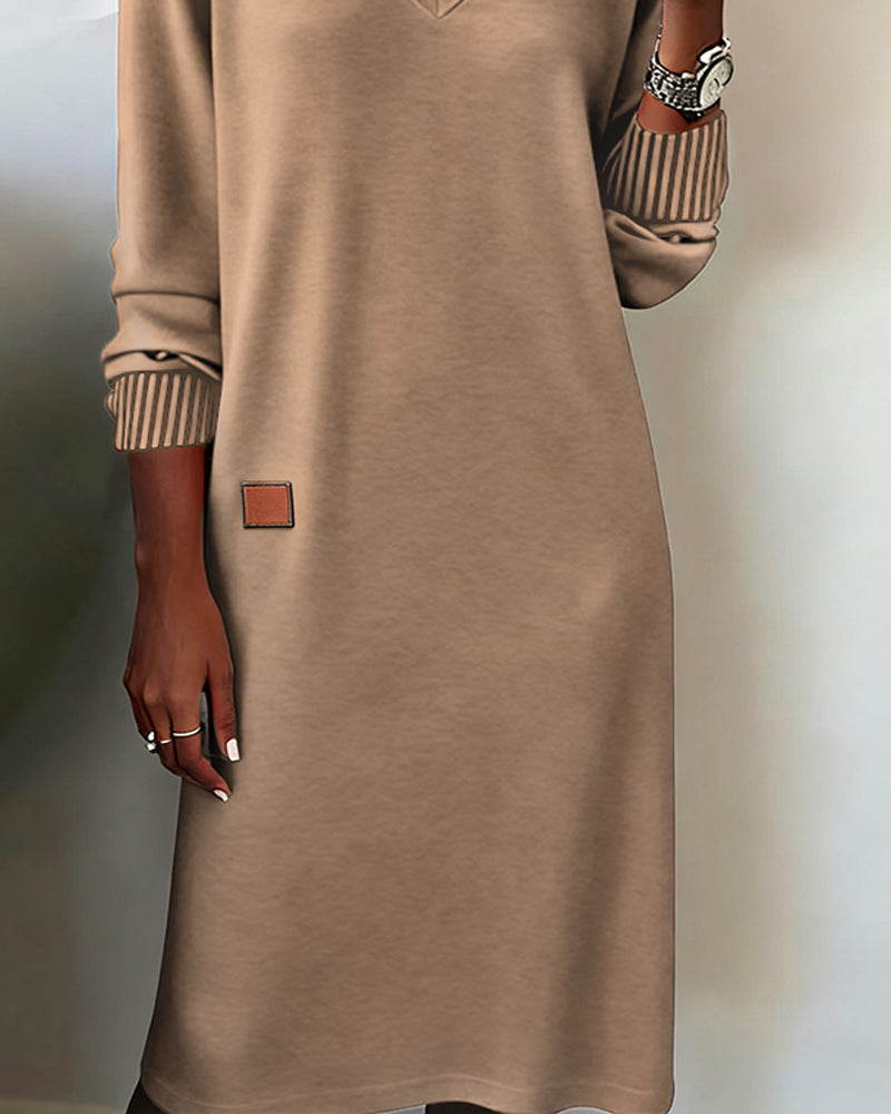 Lunara | Vestido de Punto Minimalista y Acogedor