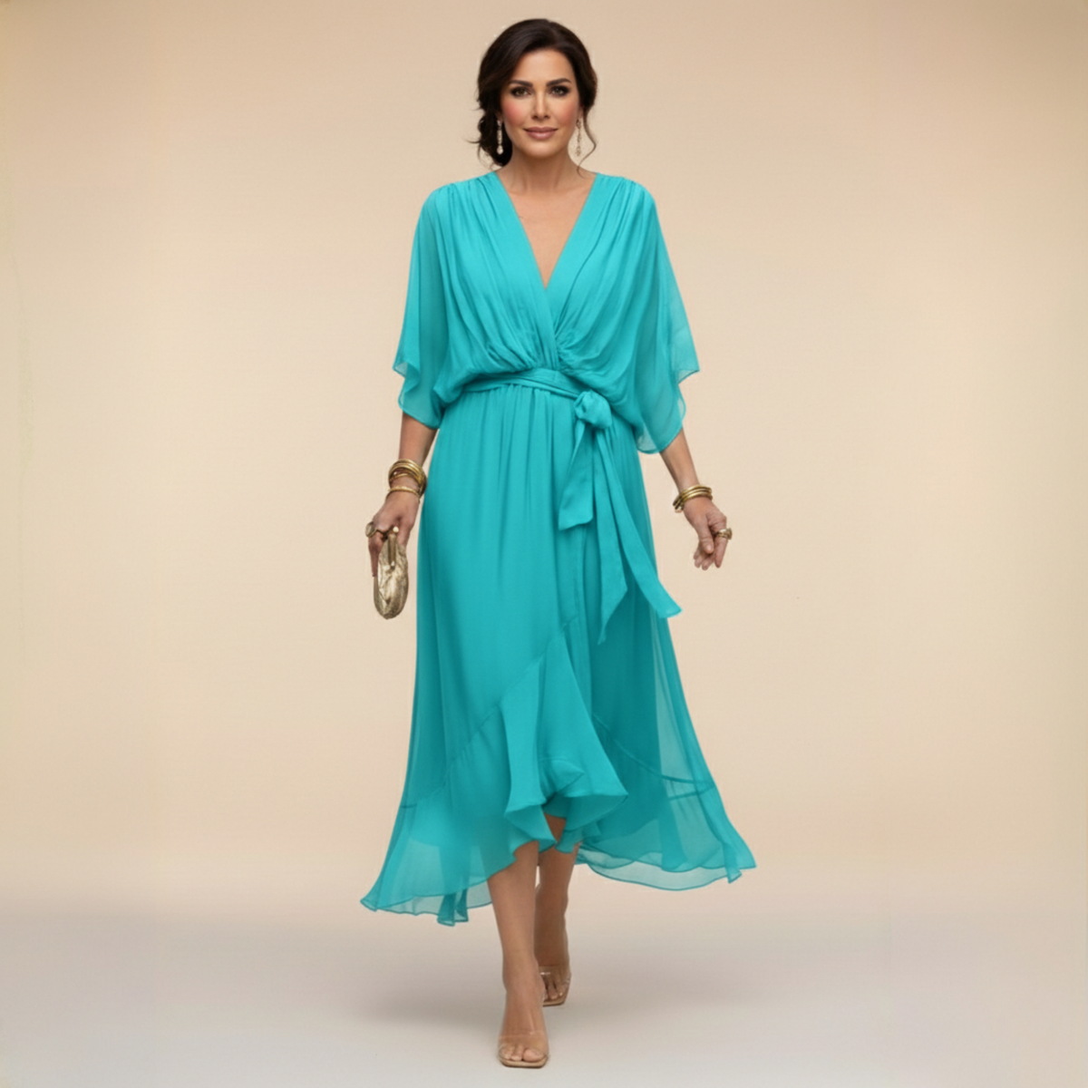 Monica | Vestido de Escote en V