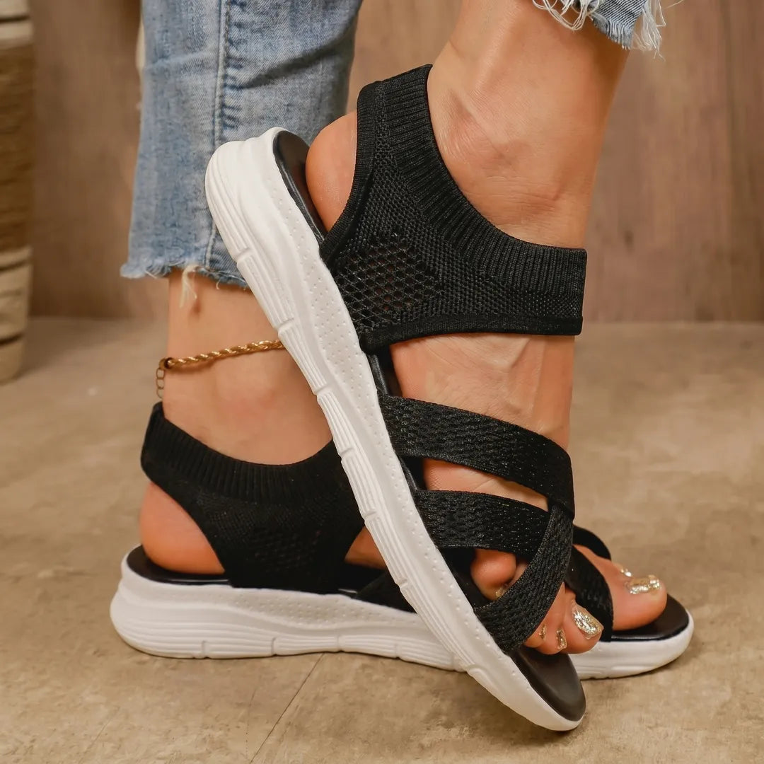 María | Sandalias Confort Rosa