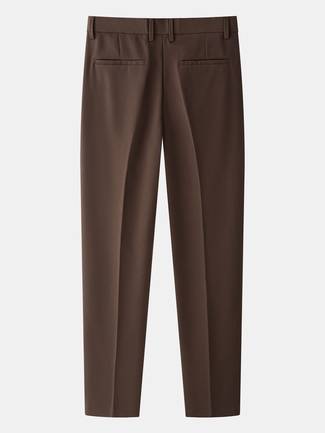 Polo de punto con cremallera texturizada y ribetes en contraste y pantalones ajustados de corte cónico