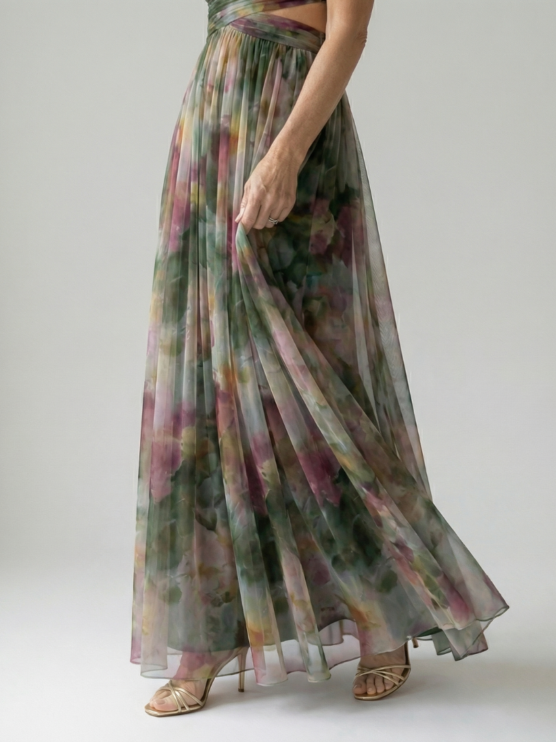 Coraline | Vestido Maxi Cruzado Fluido