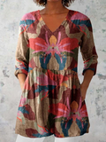 Sarah | Blusa Larga con Cuello en V