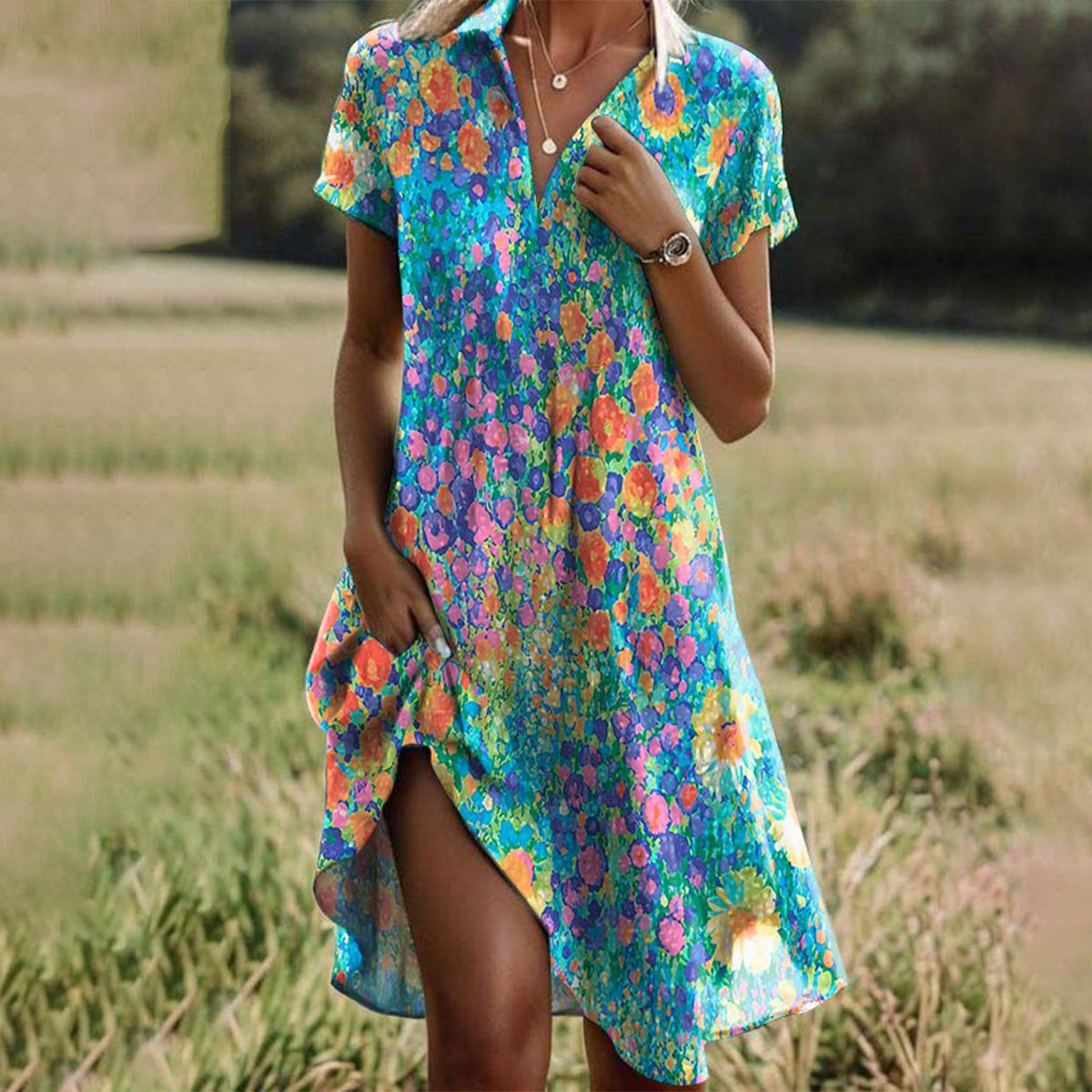 Oriel | Vestido midi de verano