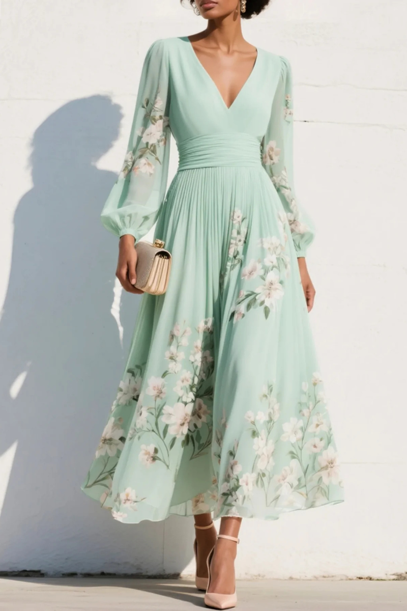 Lotte™ | Vestido Midi Fluido con Estilo
