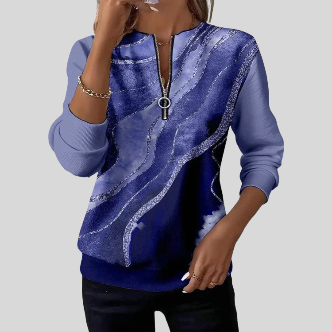 Nirvelle™ | Sudadera de Estampado Vintage