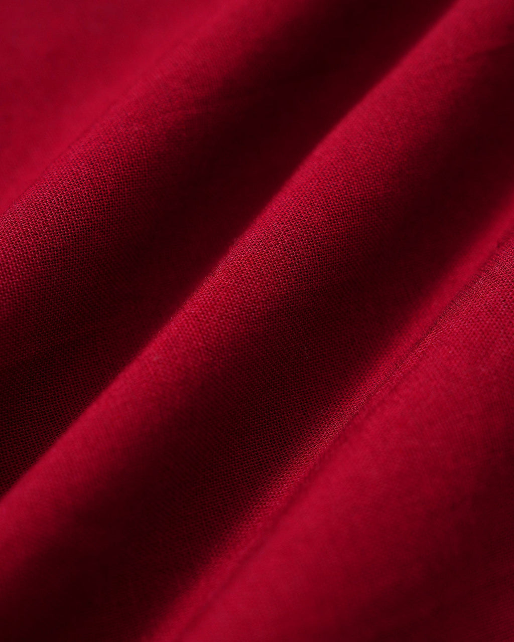 Blusa Roja Cuello Cuadrado Cruce en X Con Lazo