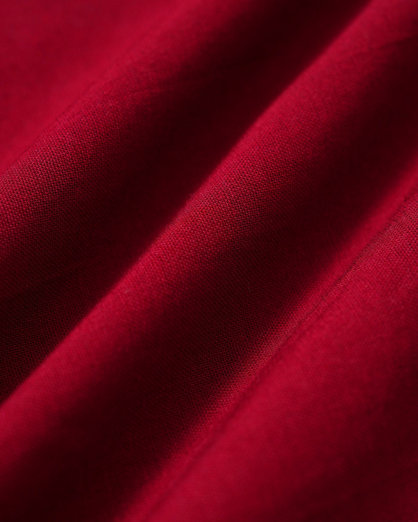 Blusa Roja Cuello Cuadrado Cruce en X Con Lazo