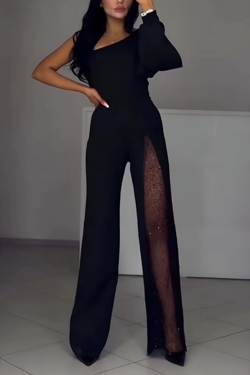 Sofía™ | Mono Elegante con Detalles Brillantes