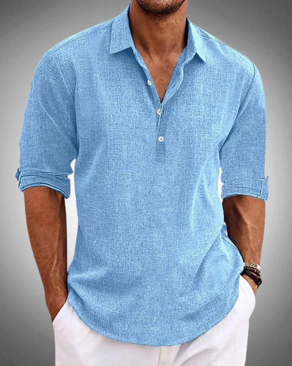 Javier | Camisa clásica de algodón