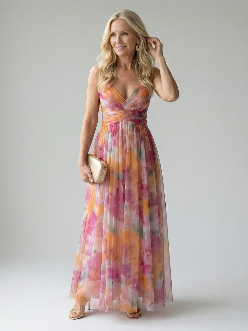 Coraline | Vestido Maxi Cruzado Fluido
