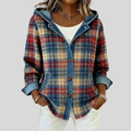 Hildred™ | Camisa-Chaqueta de Cuadros con Capucha