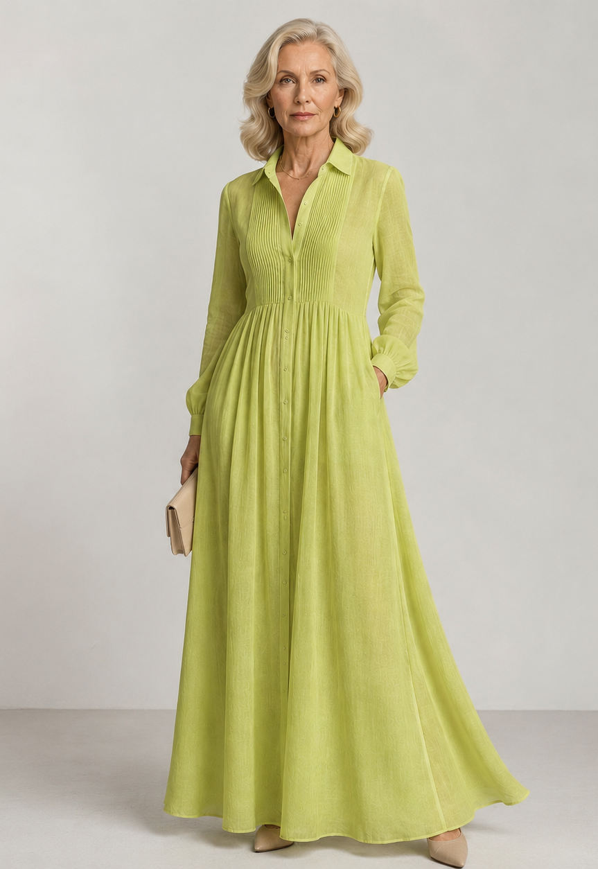 Lioren | Vestido Maxi de Flujo Suave