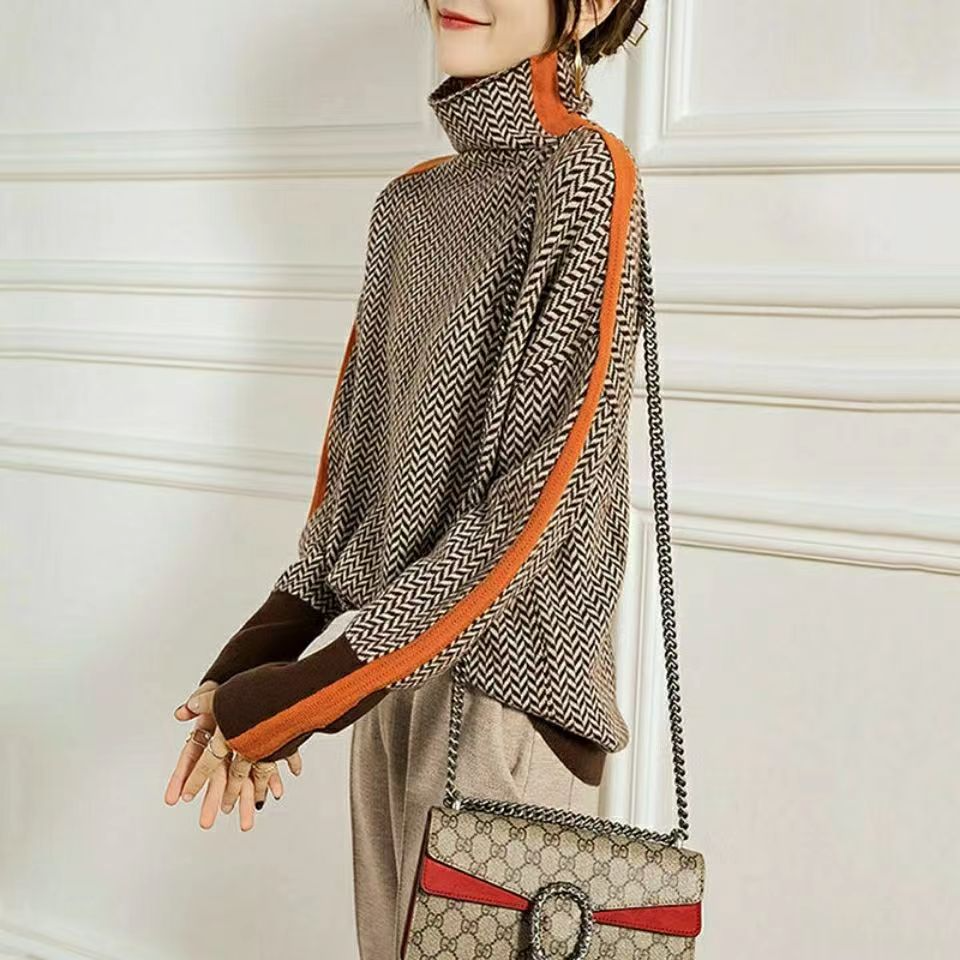 Elisa-Jersey de cuello alto Jess