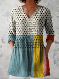 Valerie | Blusa Larga con Cuello en V