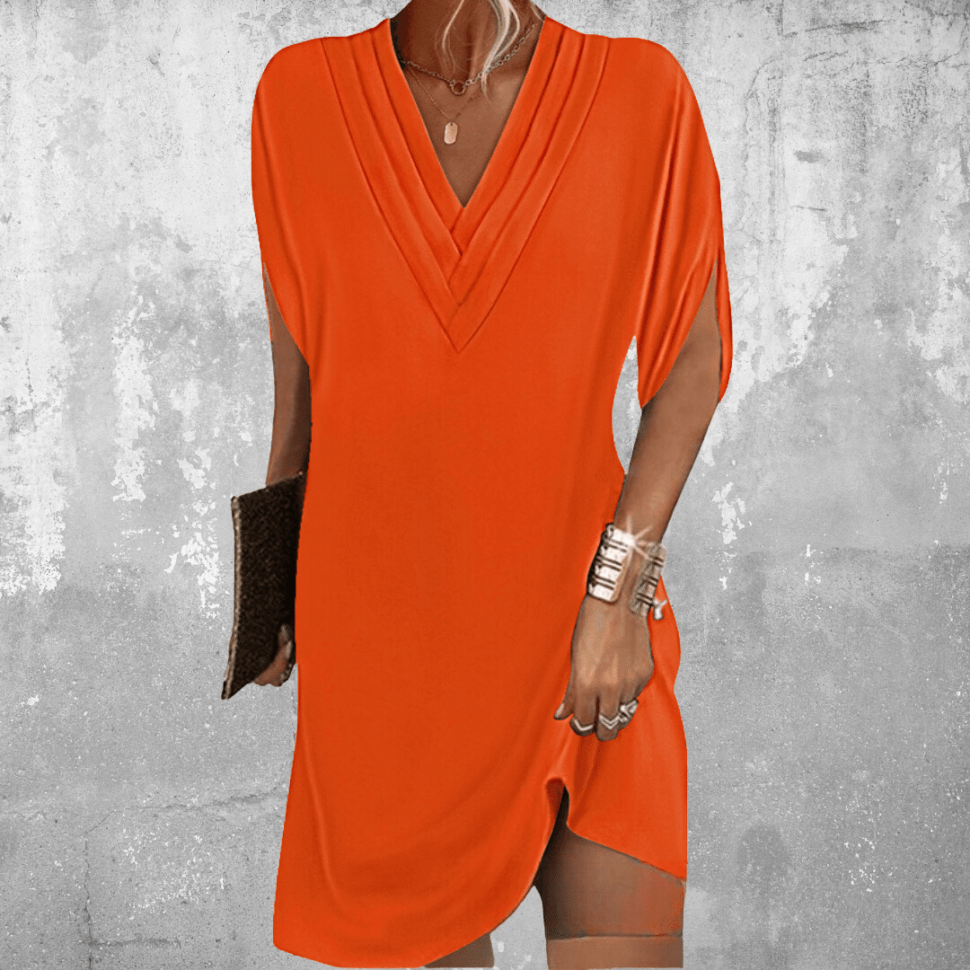 Frances | Vestido Relajado con Escote en V