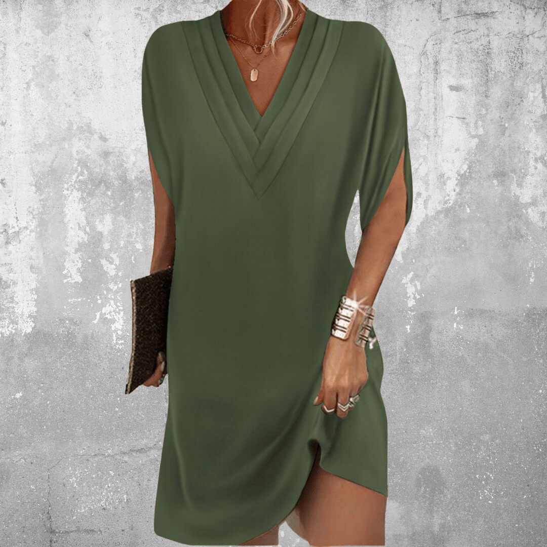 Frances | Vestido Relajado con Escote en V