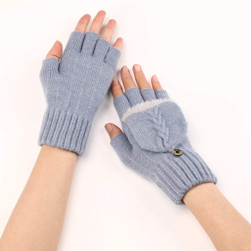 Guantes Cálidos de Color Liso