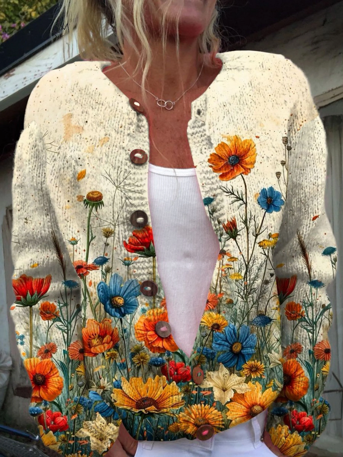 Tansy™ | Cárdigan Floral Vintage