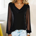 Mara - Blusa Elegante Drapeada