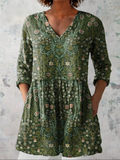 Julie | Blusa Larga con Escote en V