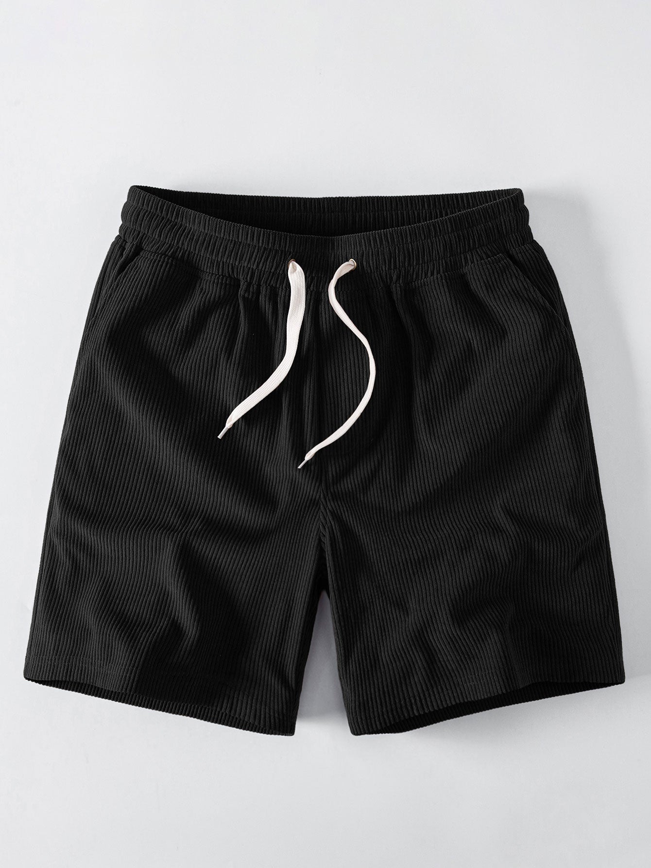 Regular Fit 1% Battery Print Cotton T-Shirt & Corduroy 7" Shorts