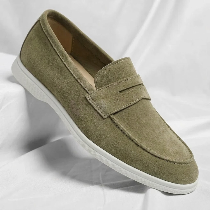 Mayfair Suede Penny Loafers