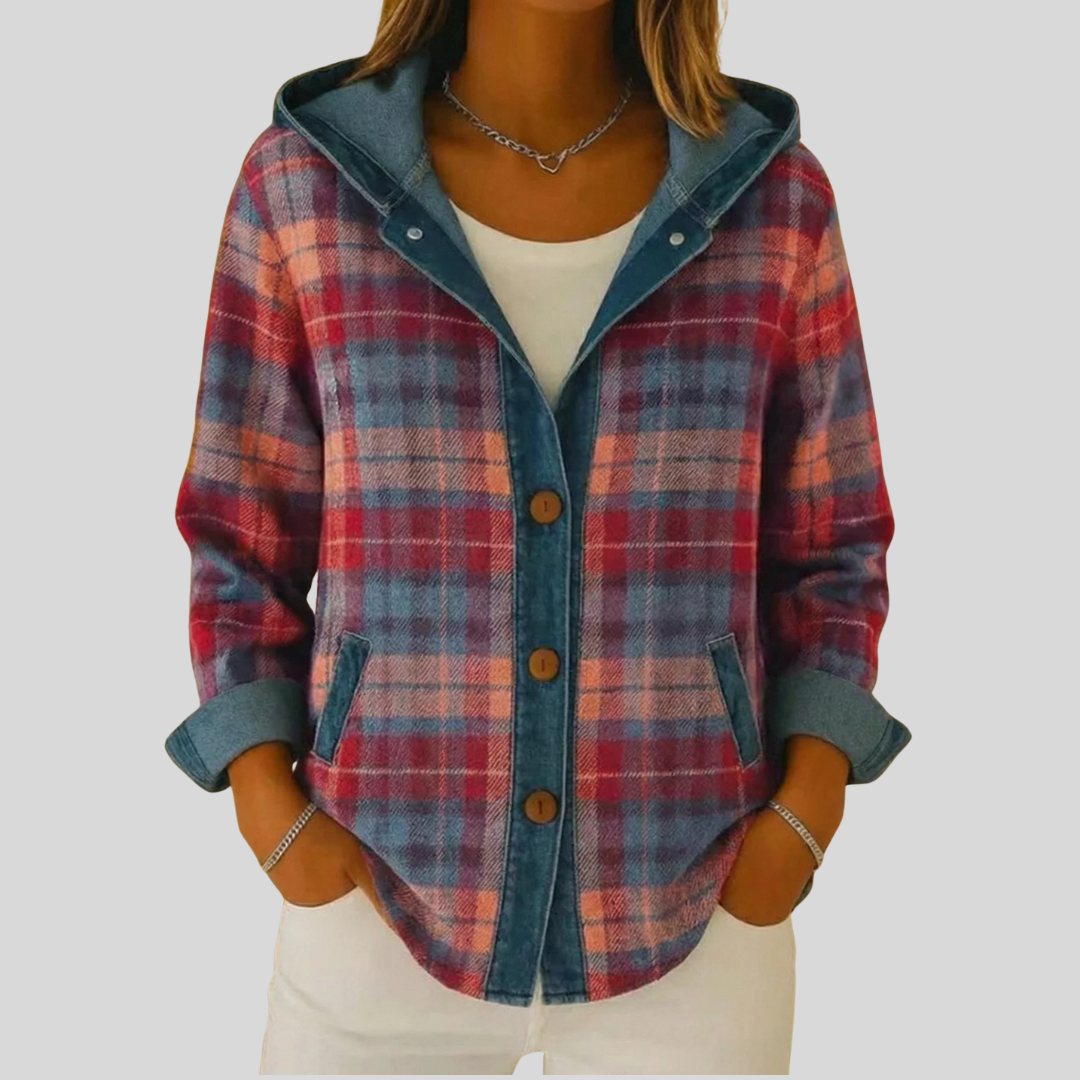 Kellaway™ | Camisa-Chaqueta de Cuadros con Capucha