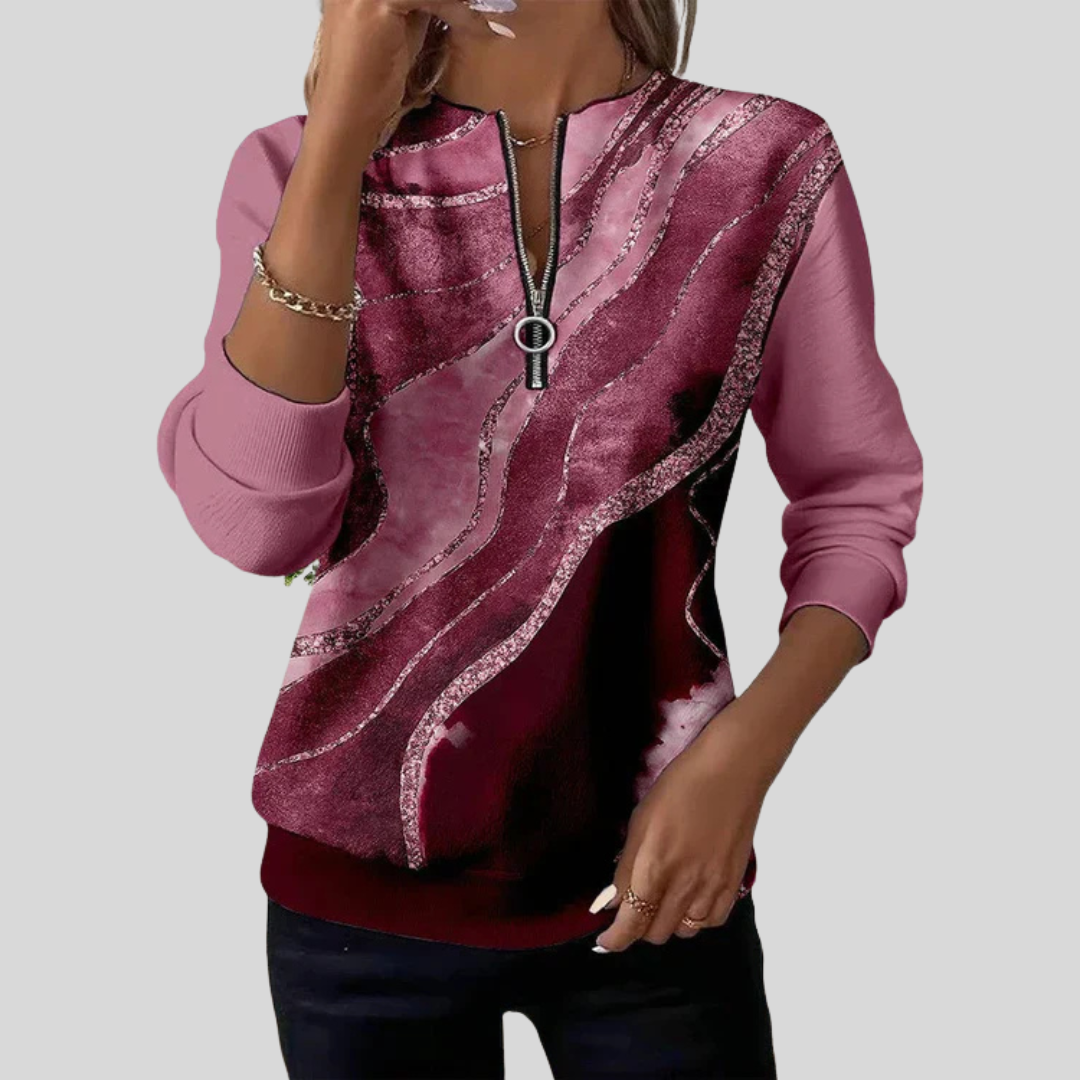 Nirvelle™ | Sudadera de Estampado Vintage