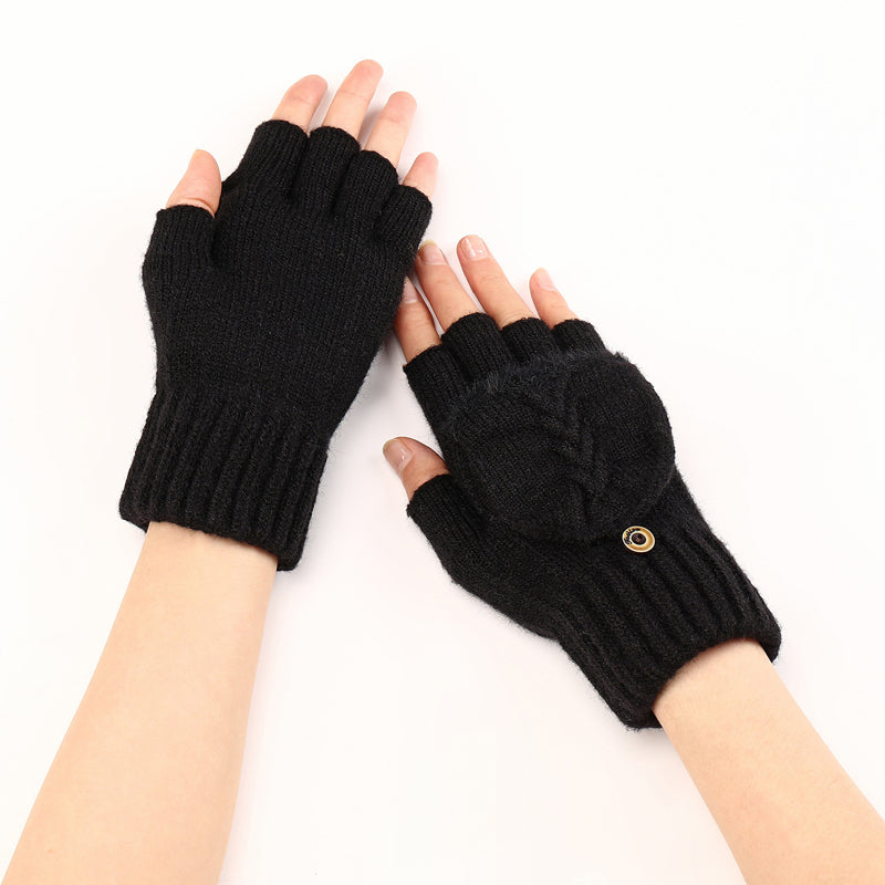 Guantes Cálidos de Color Liso