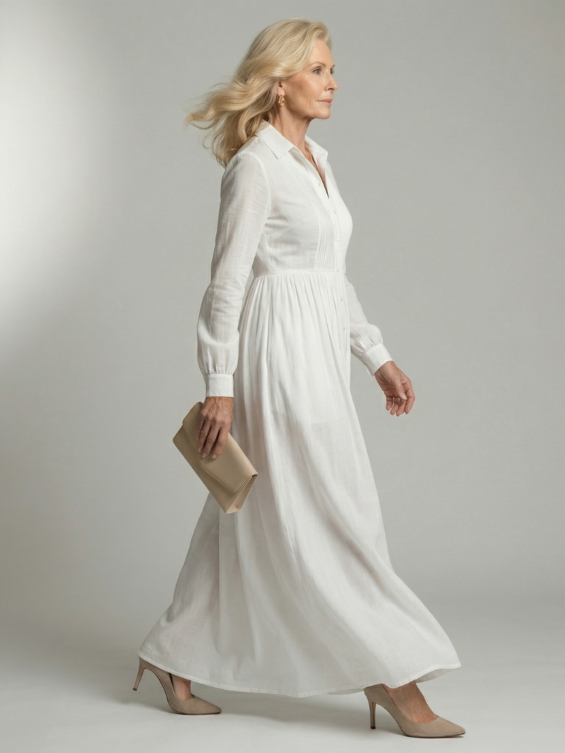 Lioren | Vestido Maxi de Flujo Suave
