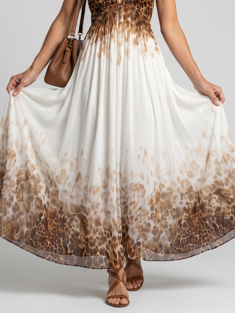 Bellamy | Vestido Maxi Halter Fluido