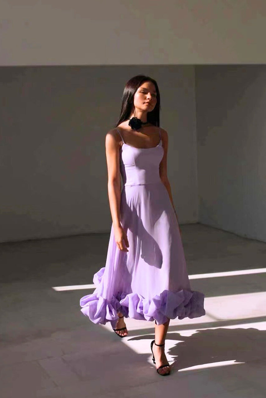 Nadia | Vestido Maxi Fluido Elegante
