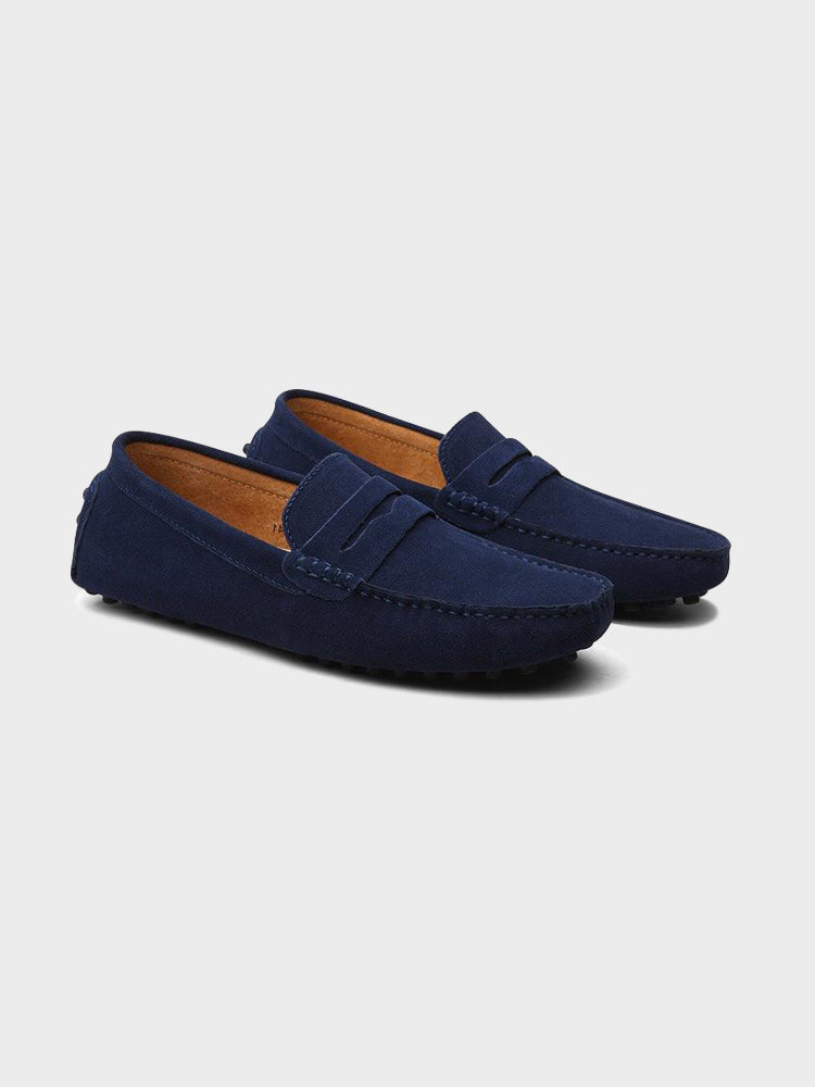 Mocasines tipo «boat» de ante