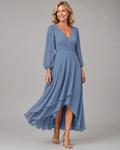 Mia™ | Vestido Largo Elegante de Escote en V