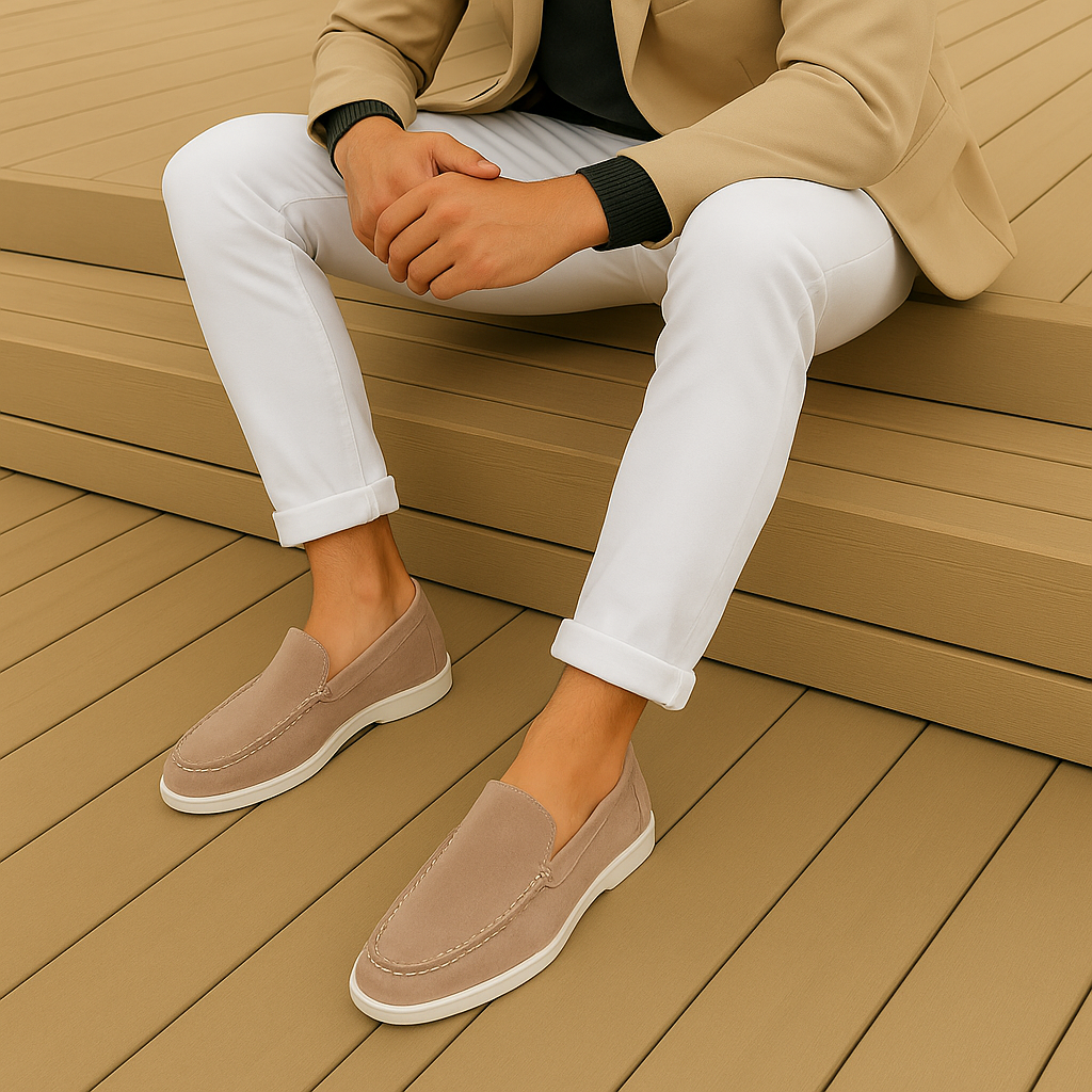 Gonzalo | Mocasines elegantes de ante