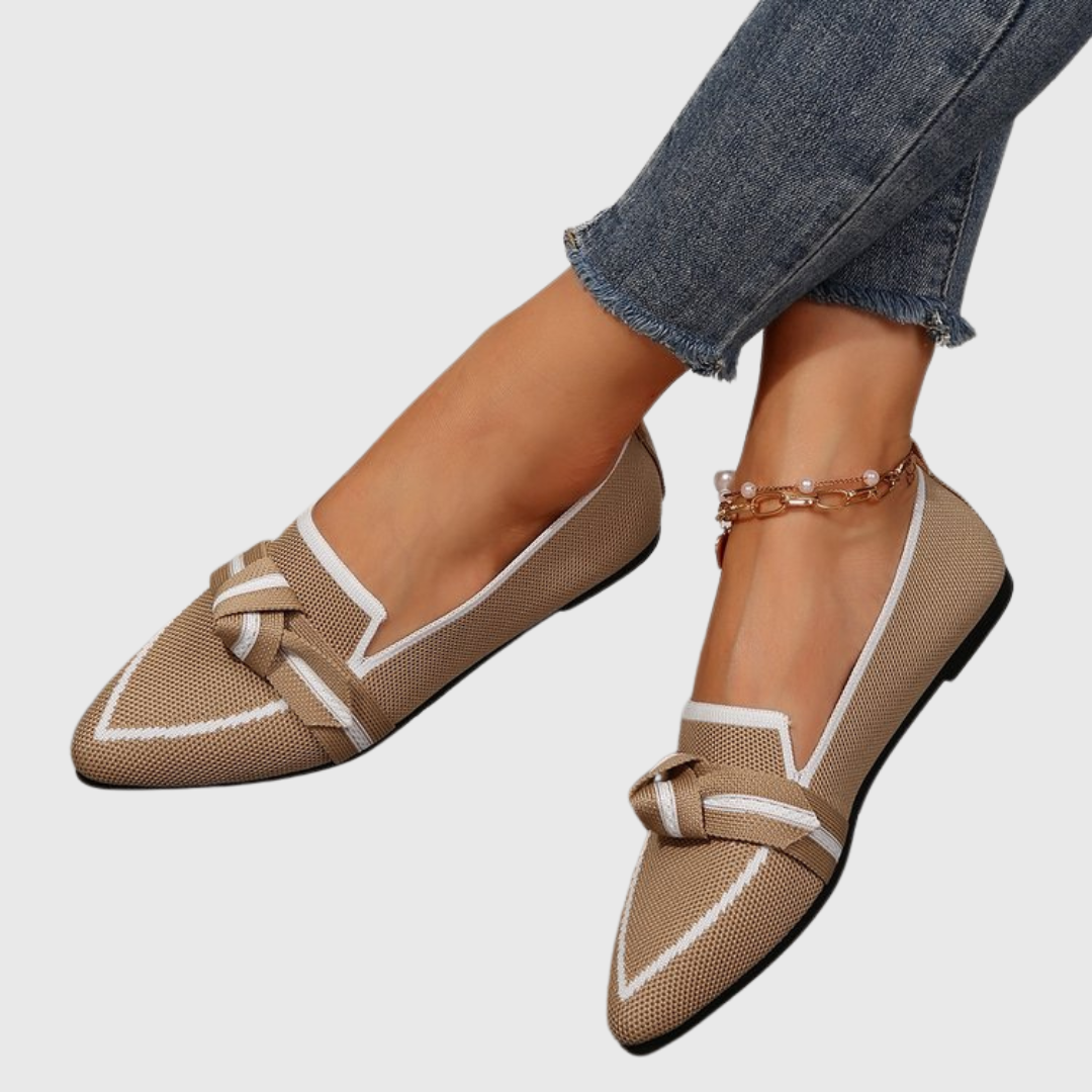 Mirella | Mocasines Anudados Cómodos