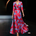 Aurora™ | Vestido Cómodo de Cuello en V para el Día a Día