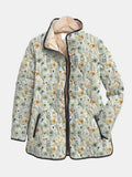 Nola | Encantadora Chaqueta Acolchada con Estampado Floral
