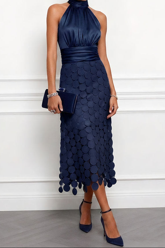 Celine | Vestido midi elegante para ceremonias