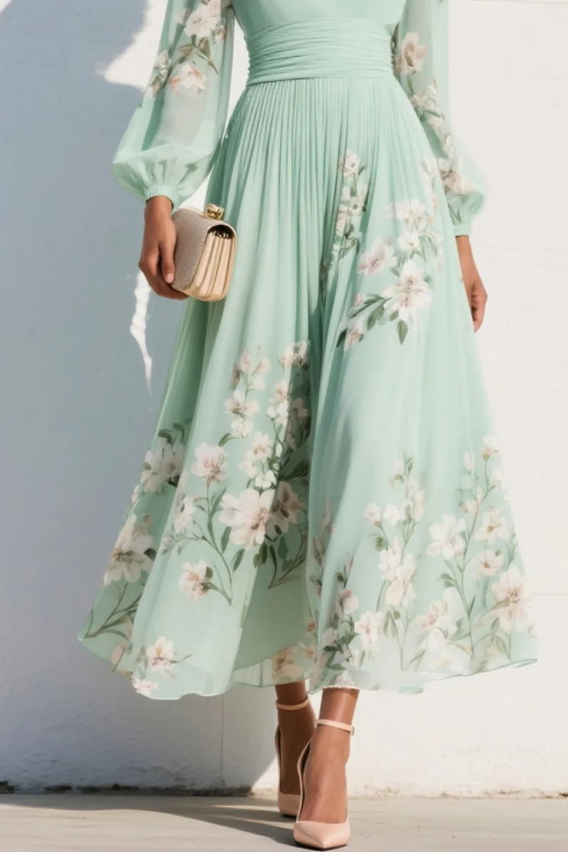 Lotte™ | Vestido Midi Fluido con Estilo