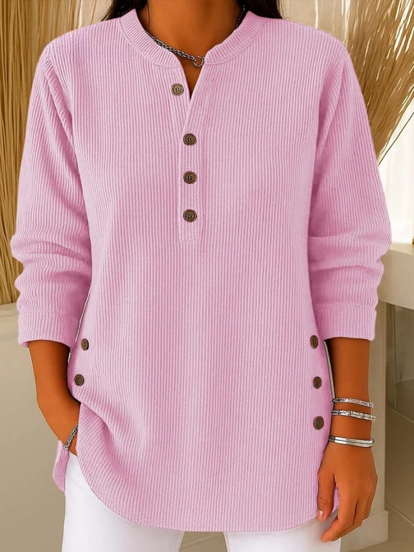 Neva | Túnica Henley con Botones