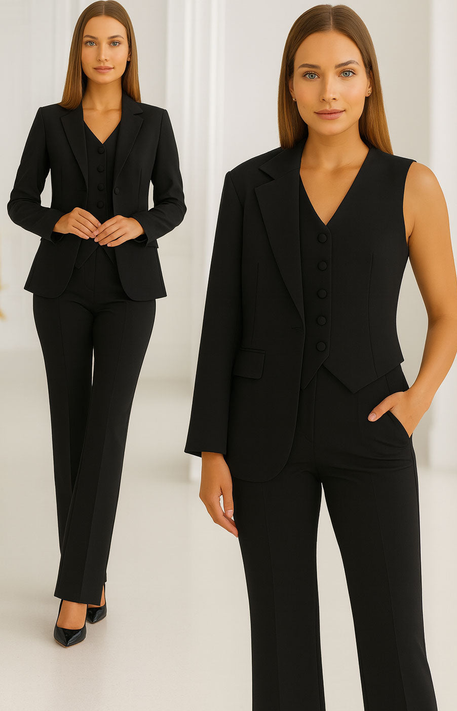 VALERIA CONJUNTO ELEGANTE DE 3 PIEZAS