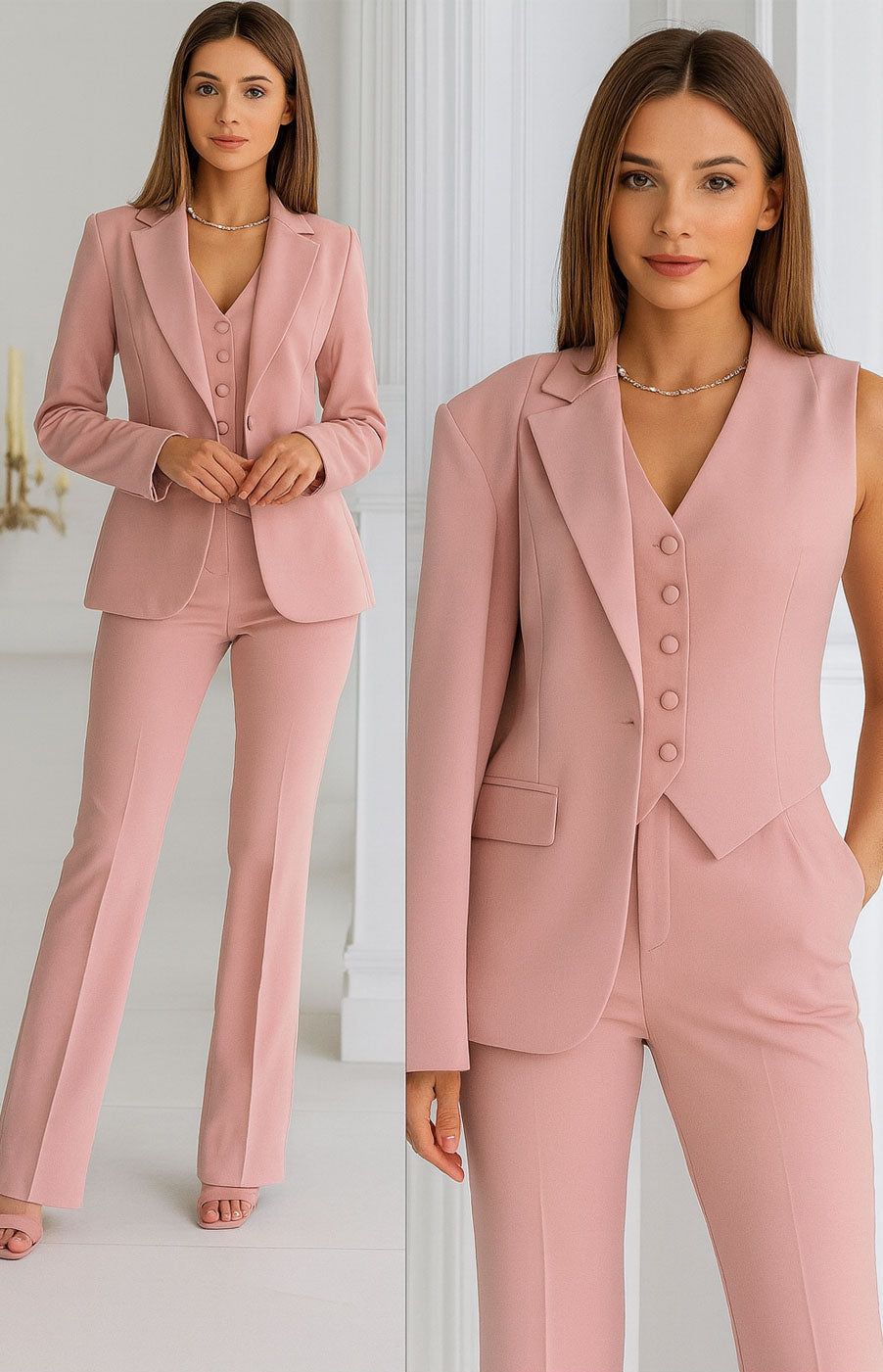 VALERIA CONJUNTO ELEGANTE DE 3 PIEZAS