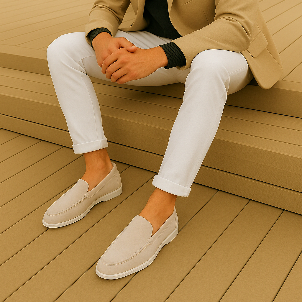 Gonzalo | Mocasines elegantes de ante