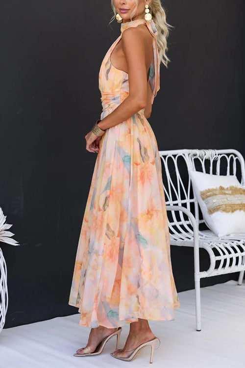 Abigail™ | Vestido Maxi con Estampado