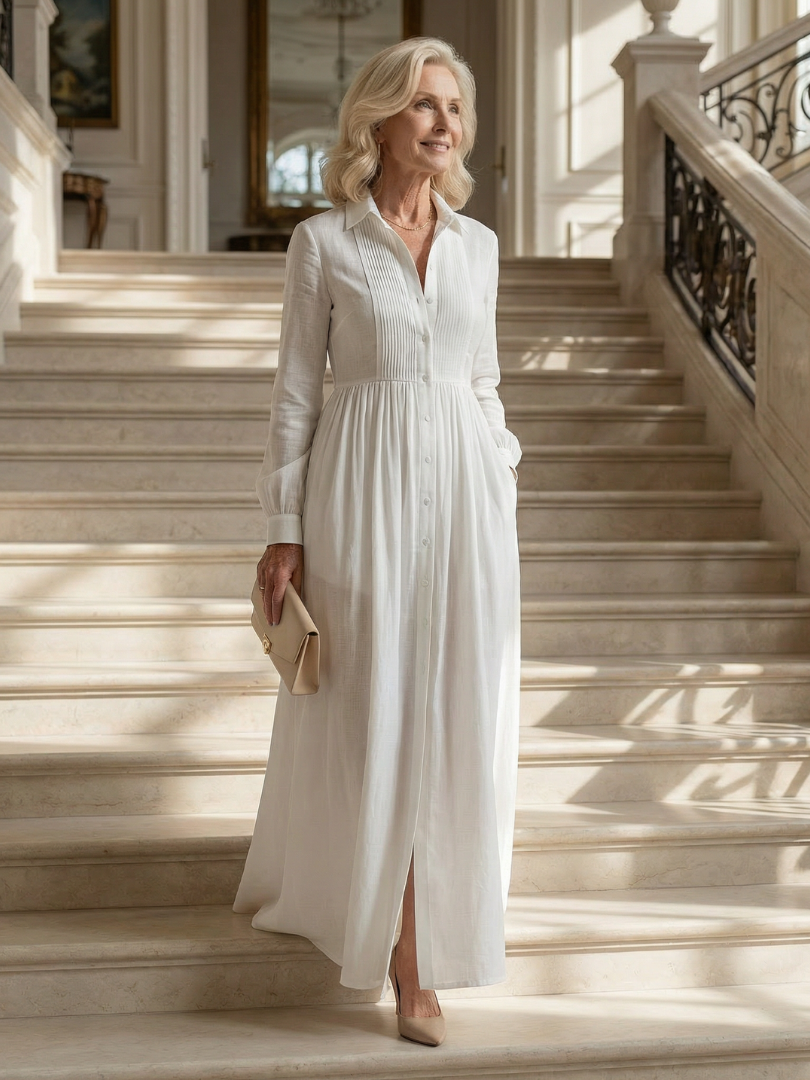Lioren | Vestido Maxi de Flujo Suave